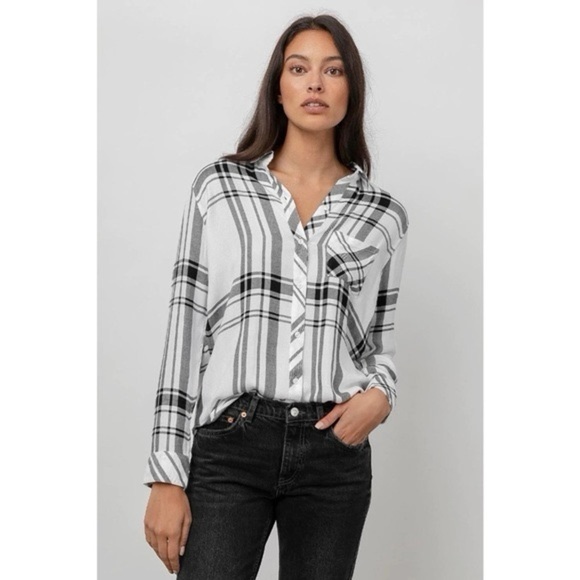 Rails Tops - RAILS| Hunter plaid button down shirt | size xs
